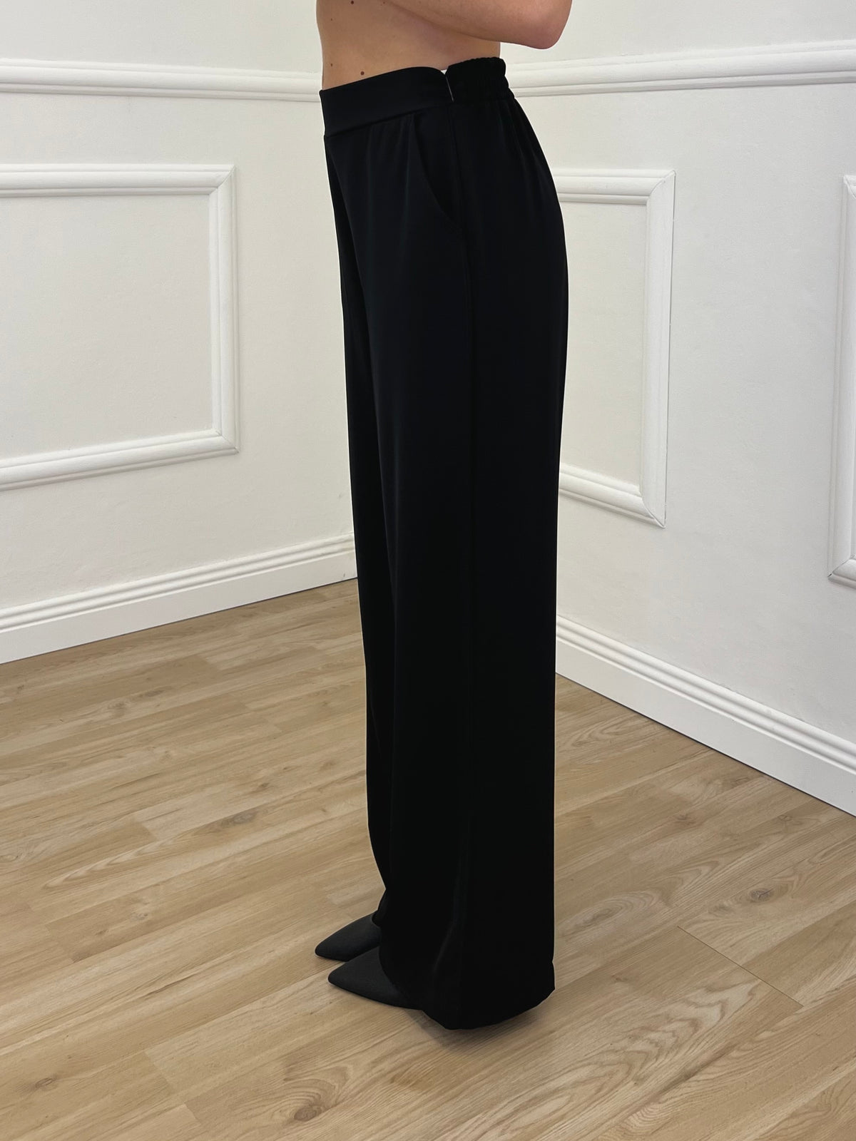 Pantalone Fluido Cady 7270 Nero