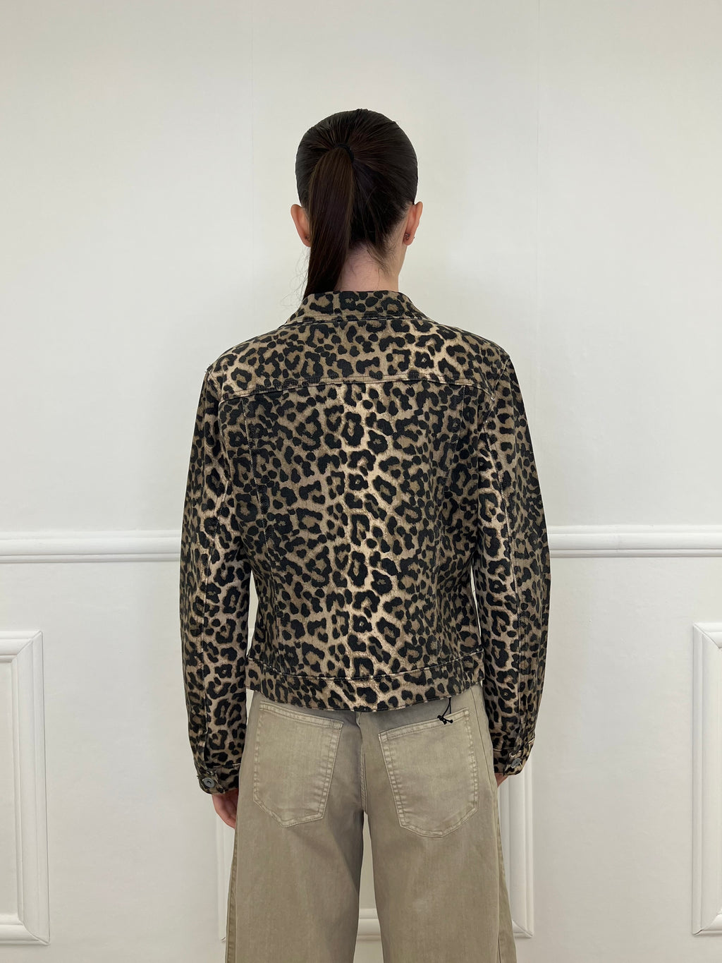 Giacca Denim Animalier 5806
