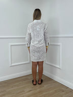 Maxi Camicia Sangallo 18004 Bianco