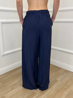 Tailleur In Lino e Tencel 26301 Blu