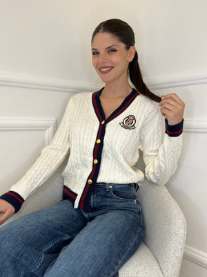 Cardigan College Trecce 9388 Panna
