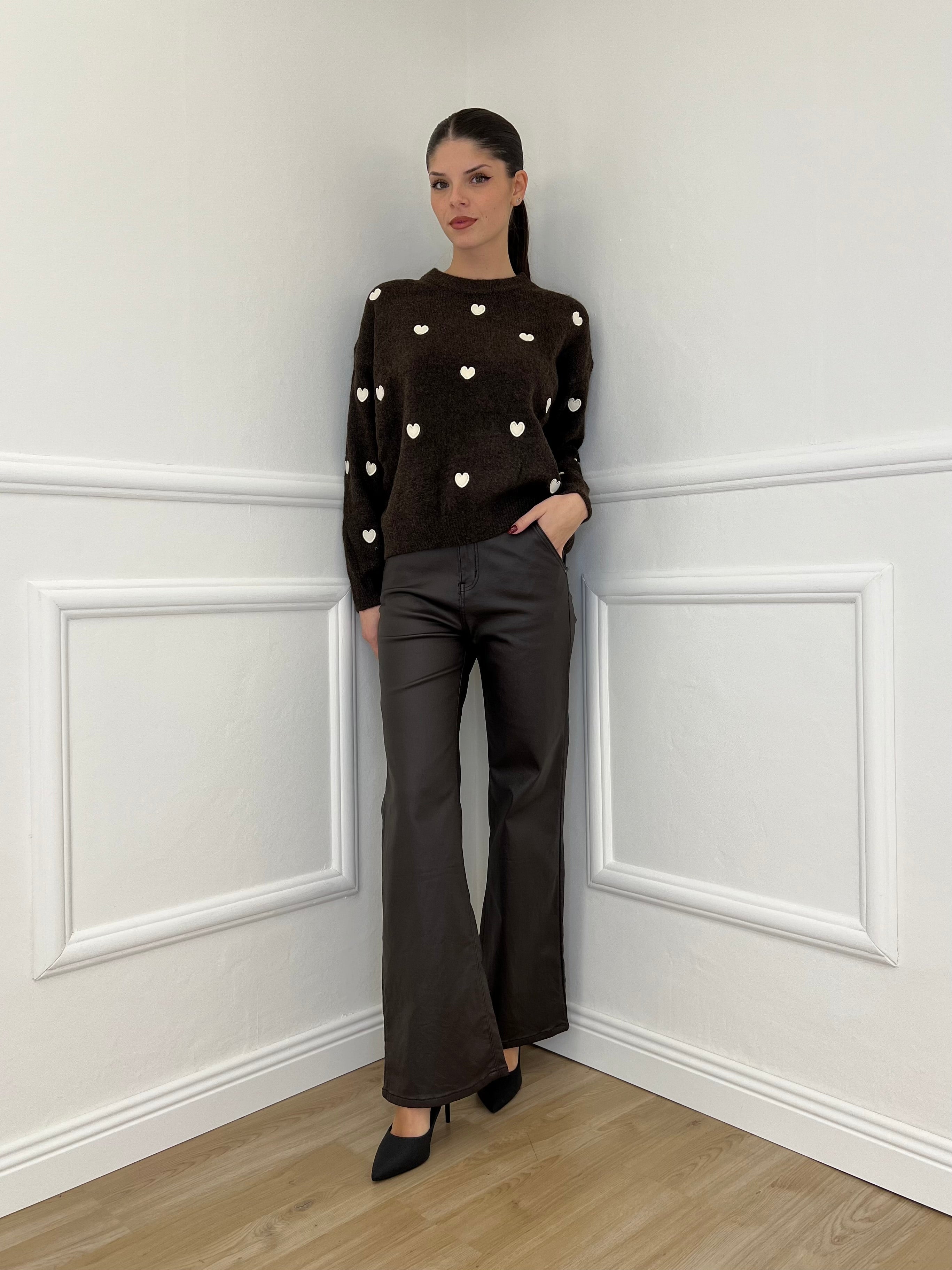 Maglia Heart S11204 Moro