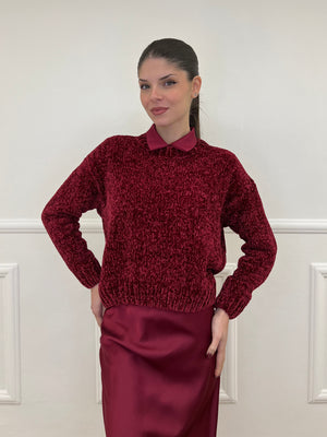 Maglia Ciniglia 2813 Burgundy
