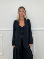 Blazer Over Sciallato 25433 Nero
