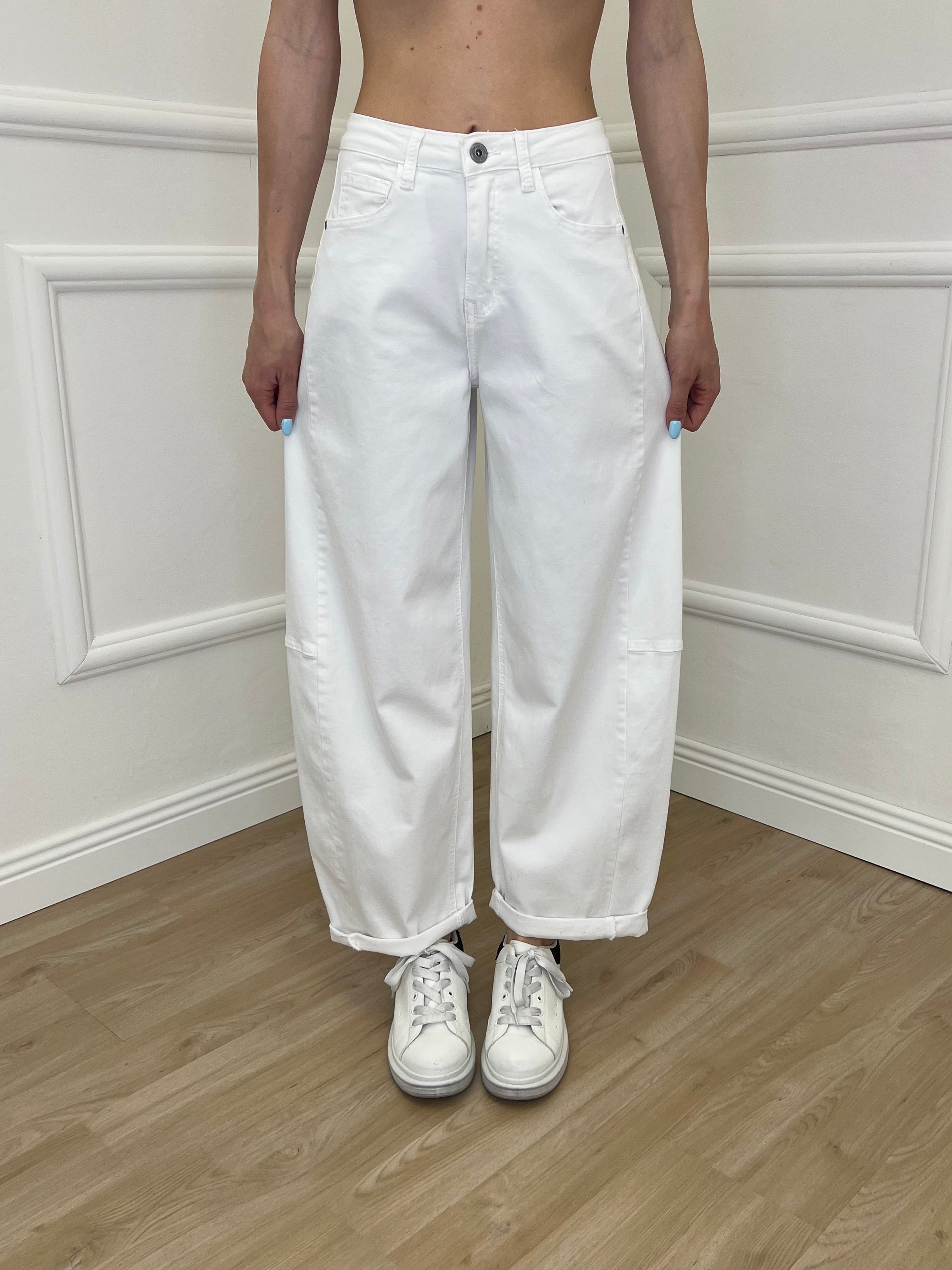 Jeans Balloon 8072 Bianco