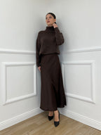 Dolcevita Micro Paillettes 25100 Marrone