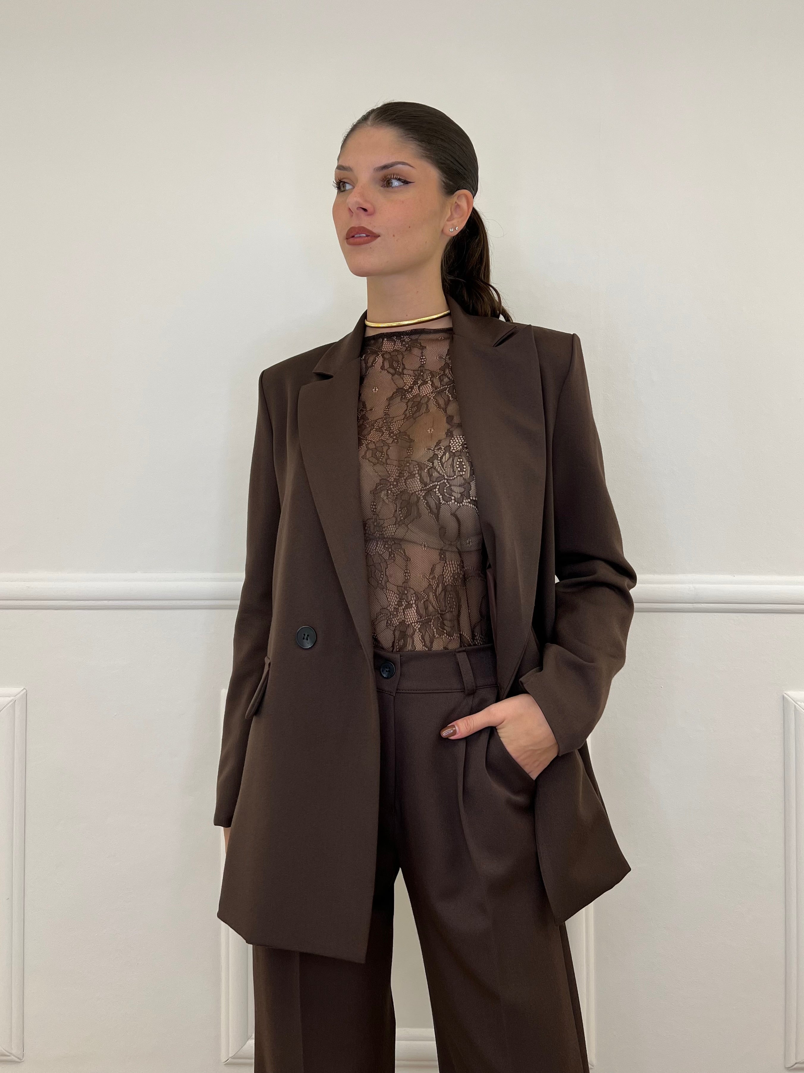 Tailleur Doppiopetto 2412 Moro