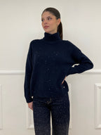 Dolcevita Micro Paillettes 25100 Blu