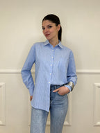 Camicia Oxford Bastoncino 171790 Azzurro