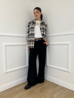 Pantalone Corduroy 6156 Blu