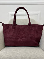 Borsa Baguette Cocco Scamosciata 6325