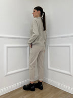 Pantalone Regular Millerighe 20357 Ecru