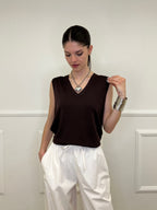 Maglia Derby Smanicata 6291 Marrone