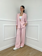 Blazer in Viscosa 27435 Rosa