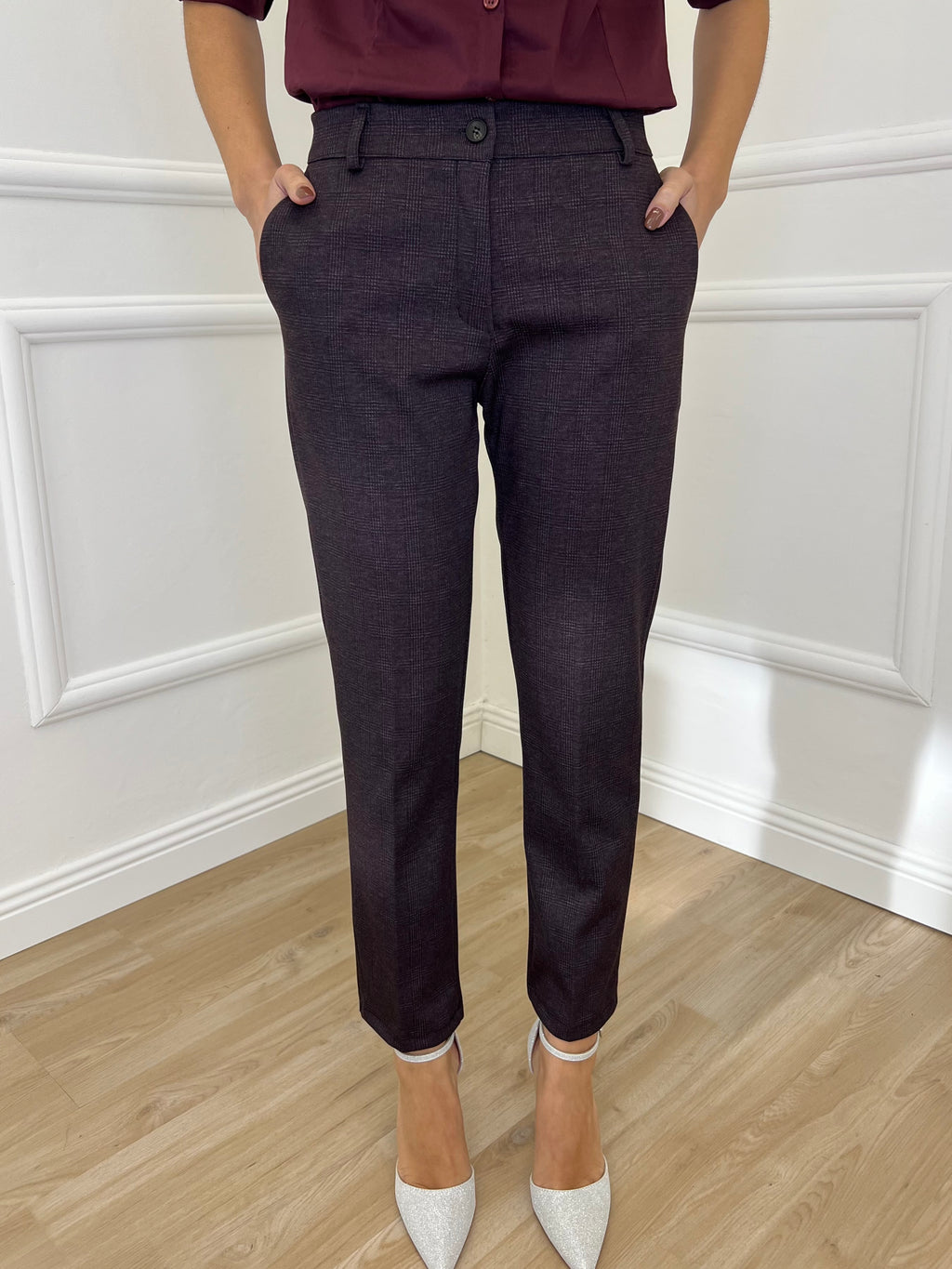Pantalone Galles 5225 Burgundy