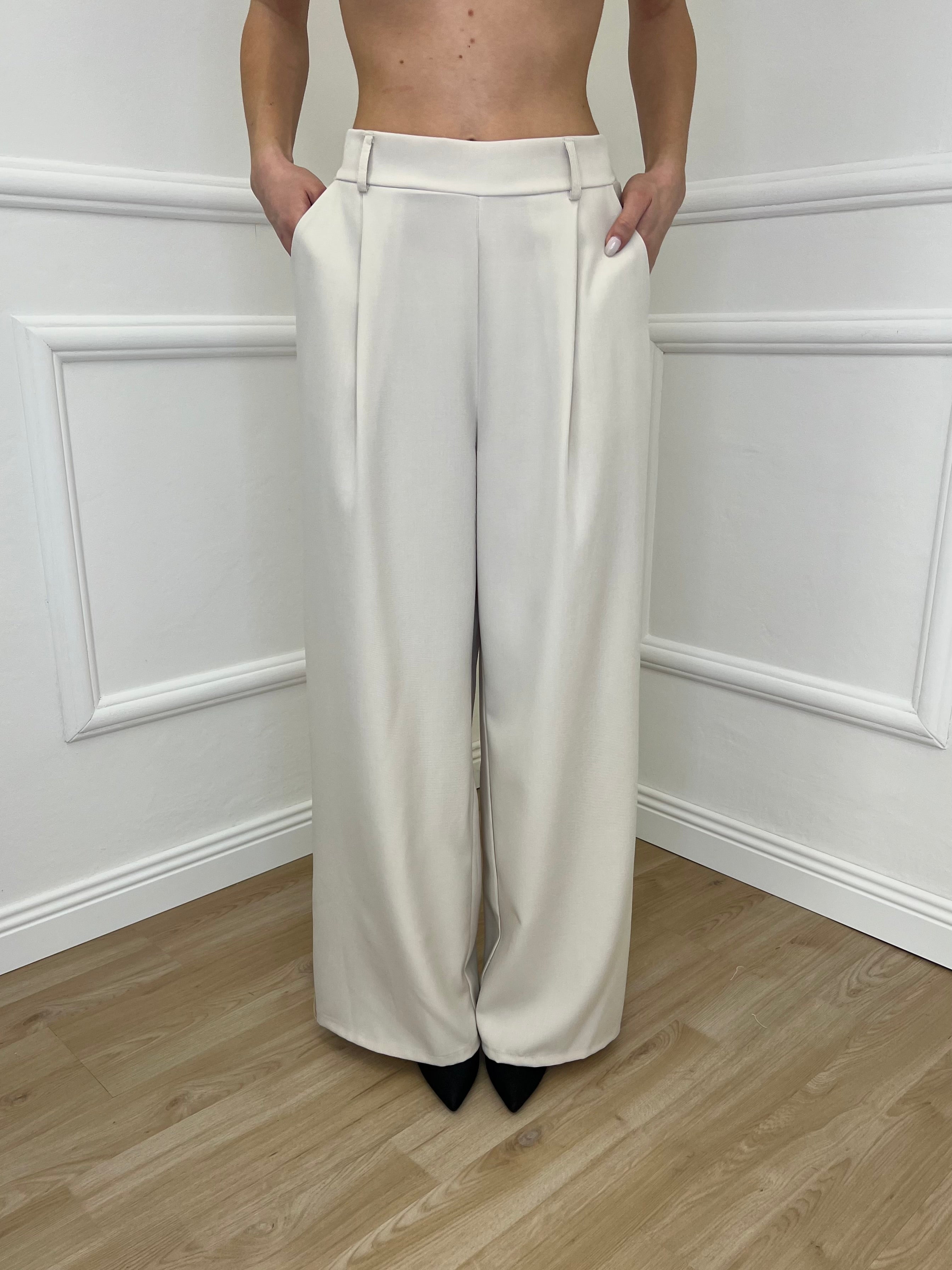 Tailleur con Fiocco 570851 Ecru