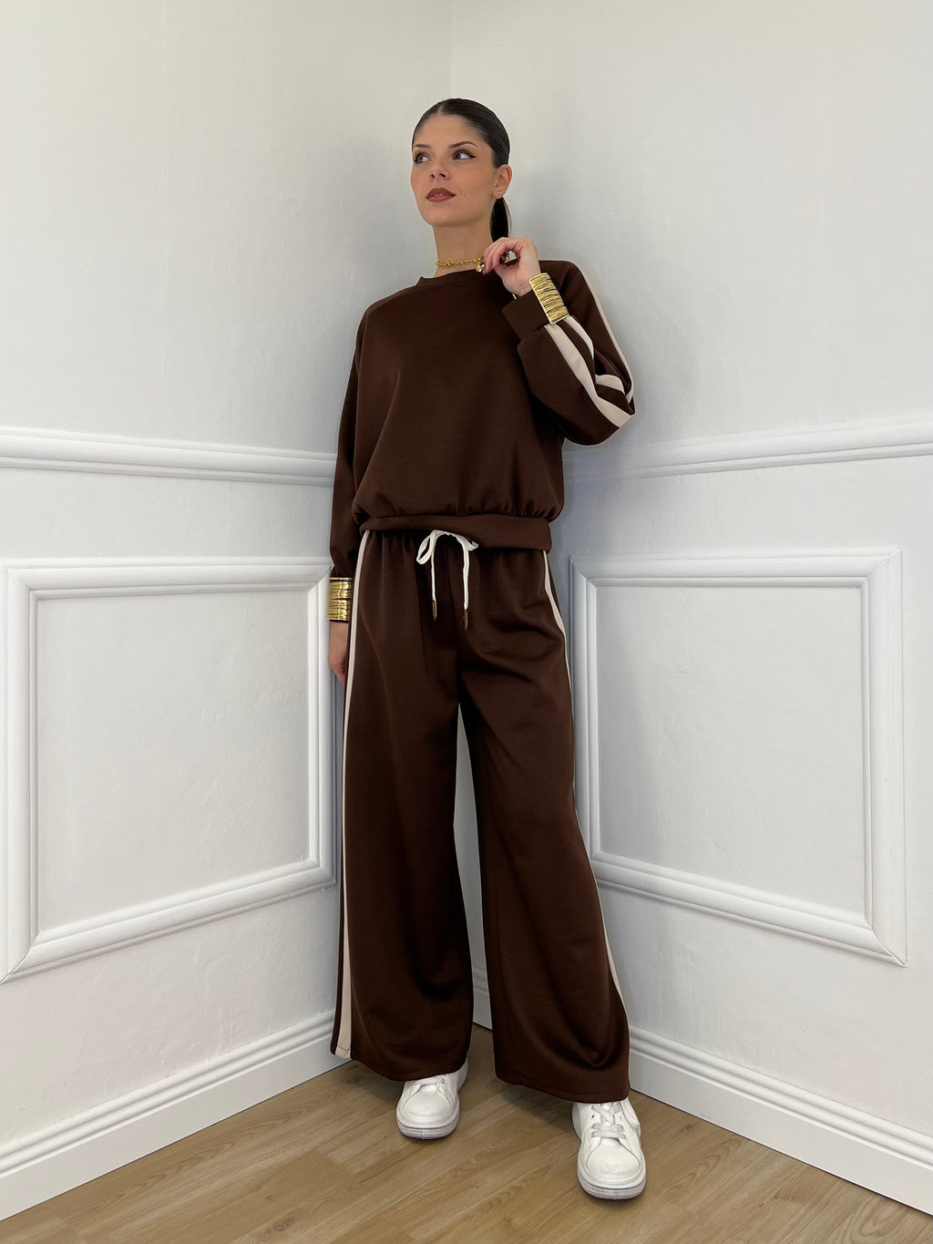 Tuta Bande 7937 Marrone