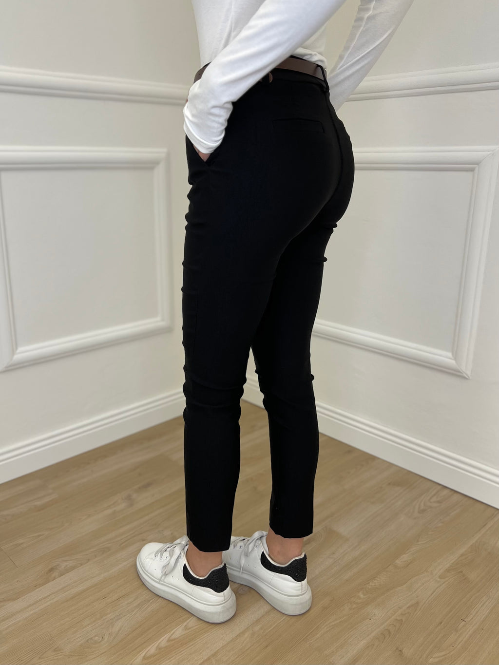 Pantalone Sigaretta 5199 Nero - Bazar Abbigliamento