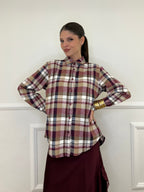 Camicia Nova Check A35-1 Burgundy