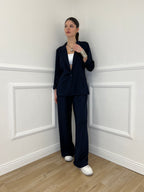 Blazer in Viscosa 27435 Blu