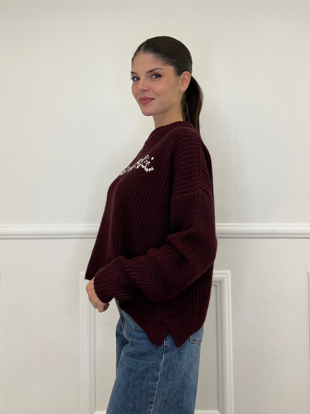 Maglia Lumina Apres Ski ZD0061 Burgundy