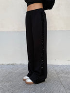 Tuta Inserti Paillettes L3110 Nero