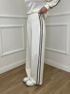 Tuta Bande Girocollo 88426 Panna