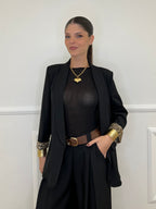 Giacca Interno Maculato 25623 Nero