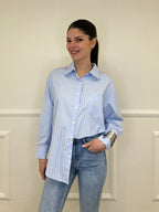 Camicia Regimental Strass 171798 Azzurro