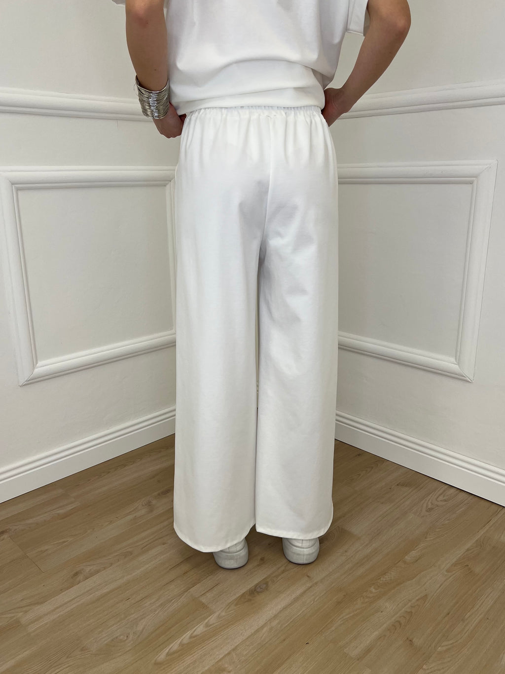Panta Palazzo Punto Milano 8178 Bianco