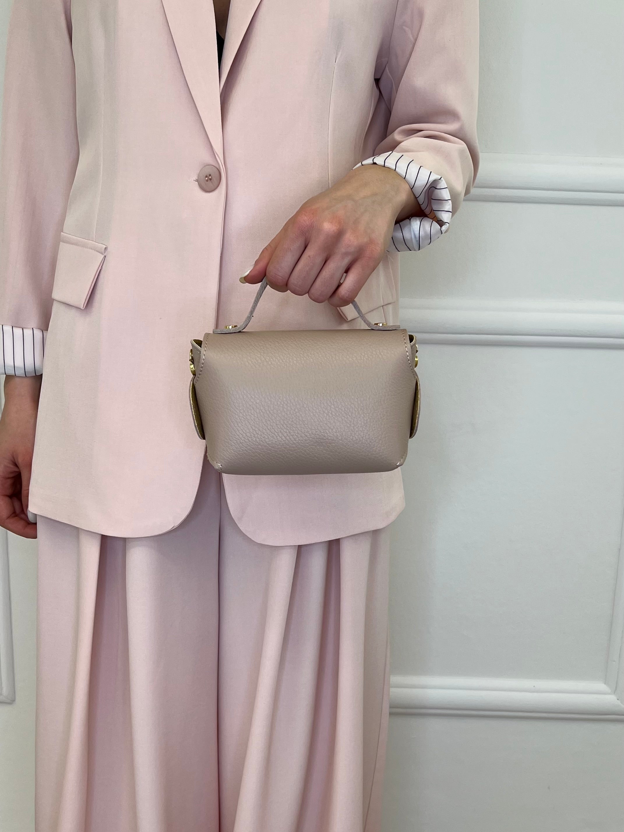 Mini Bag MIA in Vera Pelle