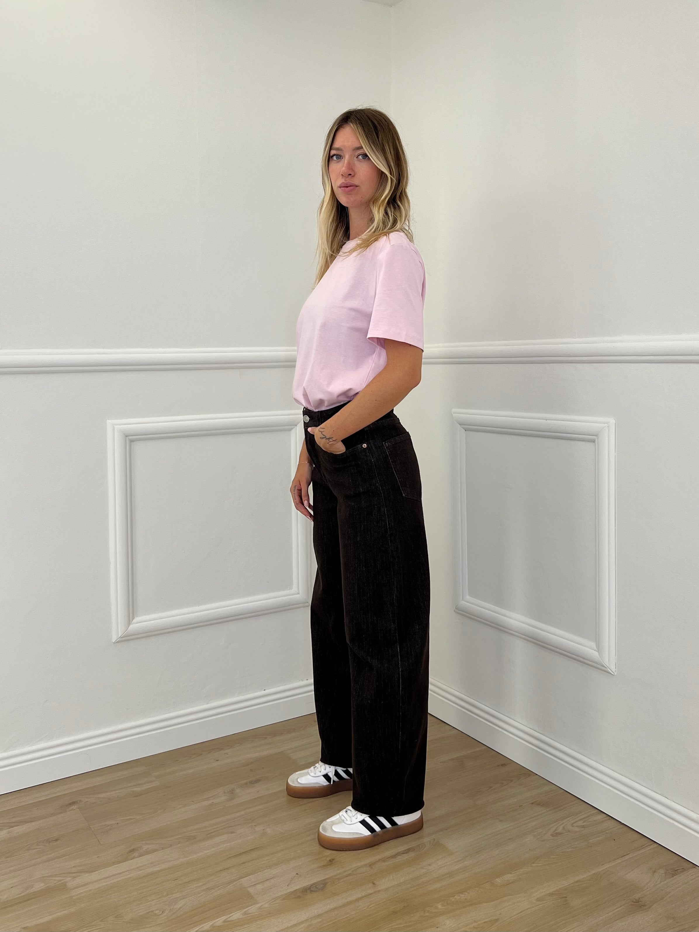 Jeans Balloon H3875-2 Marrone