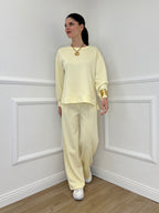 Tuta Over Girocollo 19143 Giallo