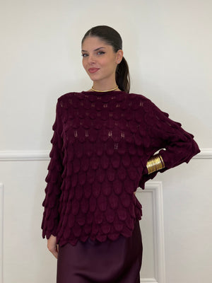 Maglia Ananas 2024 Burgundy