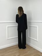 Blazer Doppiopetto Oversize 2412 Nero
