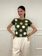 T-shirt Regular Fit Pois