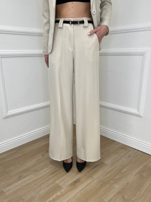 Pantalone Gabardine Straight Fit 8799 Beige