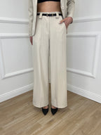 Pantalone Gabardine Straight Fit 8799 Beige