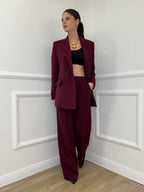 Tailleur Doppiopetto 2412 Burgundy