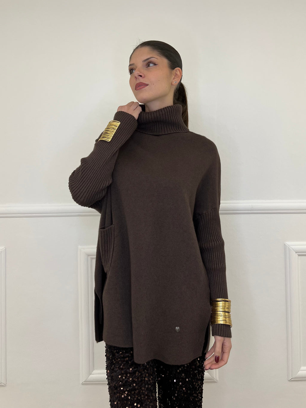 Maxi Maglia Taschino 31496 Moro