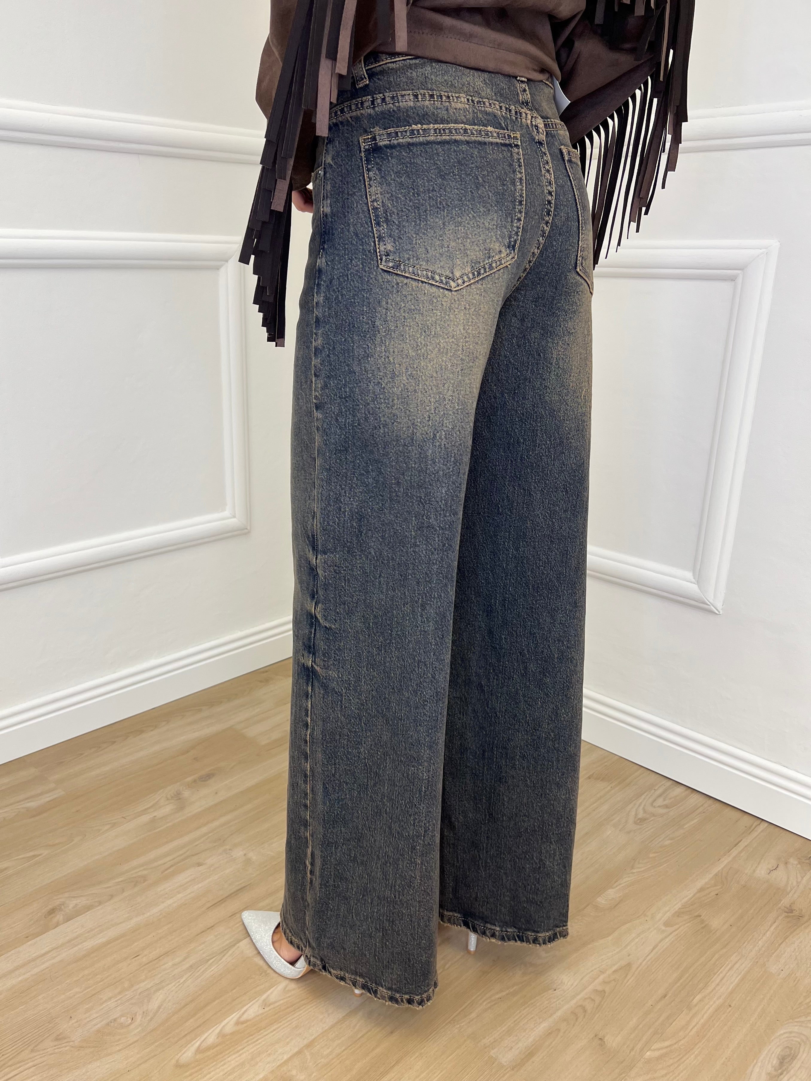 Jeans Stonewash Y424 - Bazar Abbigliamento