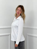 Camicia In Jersey 23001 Bianco