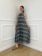 Abito Lurex Chevron 1372 Ottanio