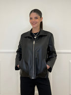 Giubbino Ecopelle 5032 Nero