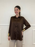 Camicia Satin 261081 Moro