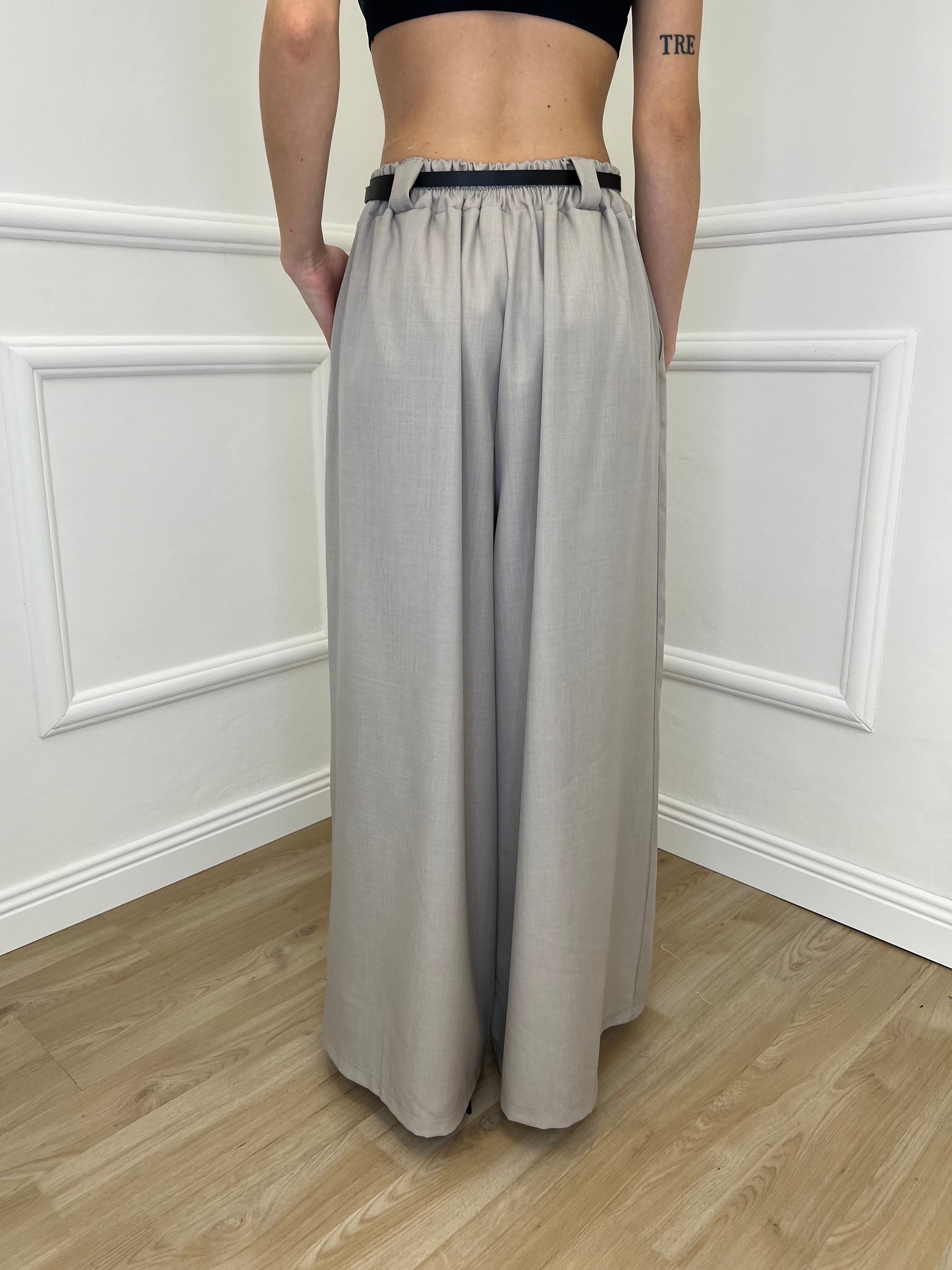 Pantalone a Palazzo 21509 Taupe