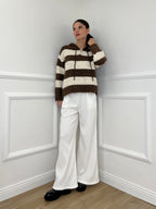 Pantalone Corduroy 6156 Bianco