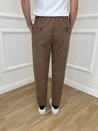 Pantalone Baggy Twill A102 Fango