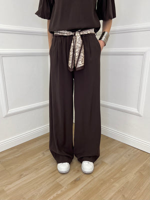 Pantalone Cupro Fusciacca 20527 Moro