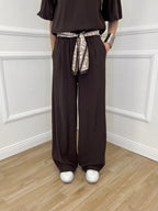 Pantalone Cupro Fusciacca 20527 Moro